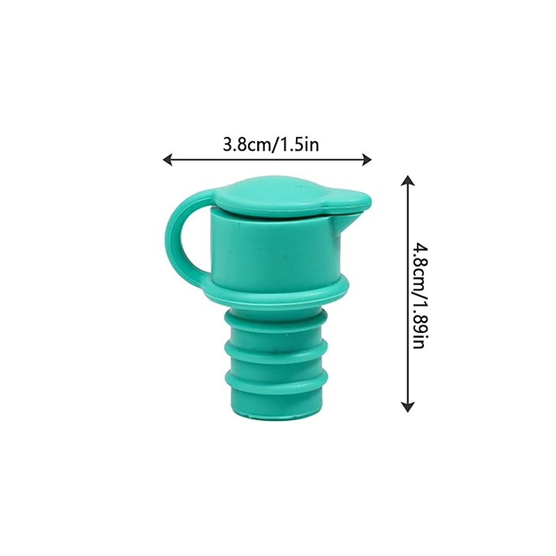 1pc Silicone Wine Stopper Wine Preservation Sealing Stopper Wine Bottle Stopper Anti-leakage Bottle Stopper Champagne Stopper