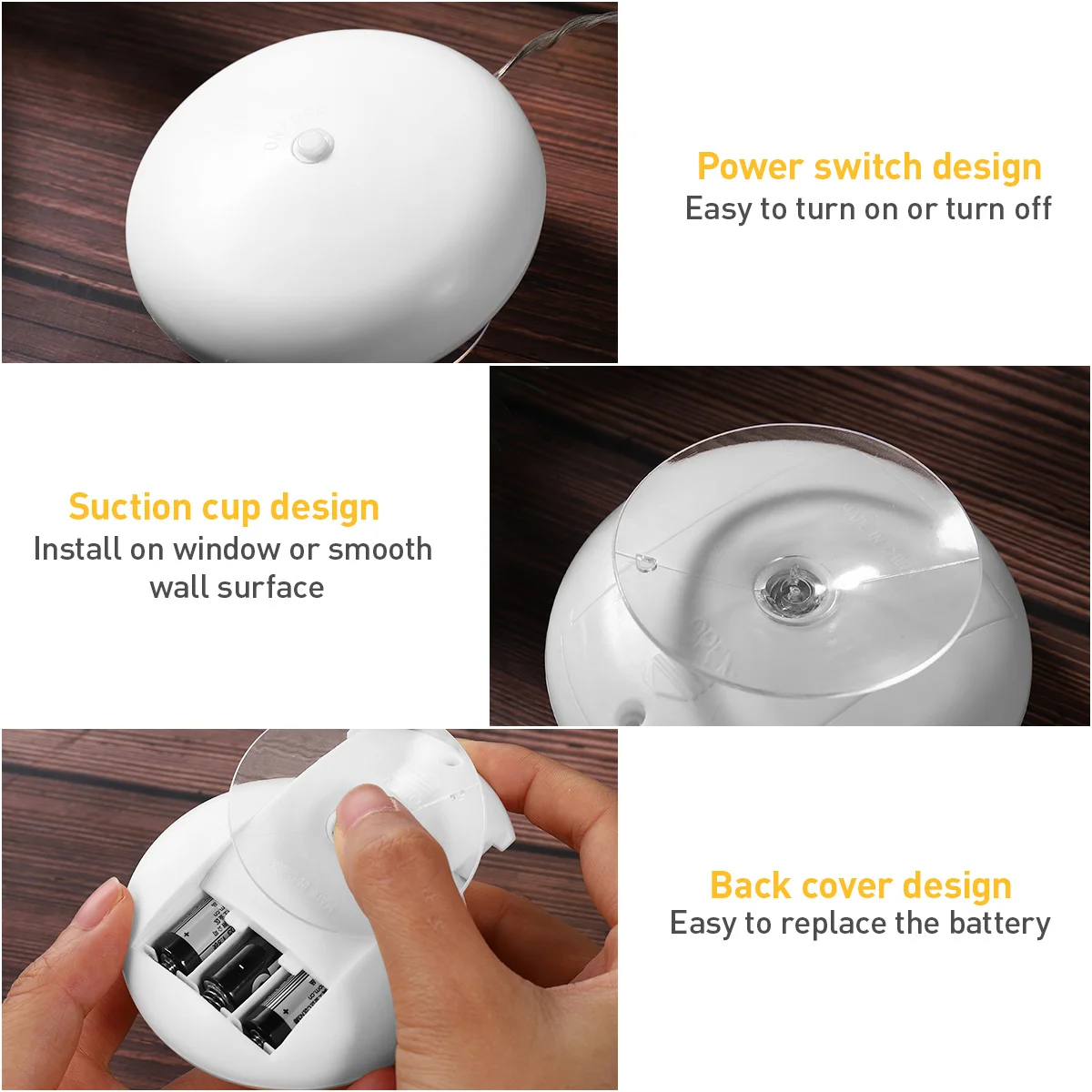 أضواء نافذة النجوم Led ديكور معلق تعمل أضواء الجنية البيضاء الدافئة لحفلة عيد الميلاد متجر المنزل الزجاج #1