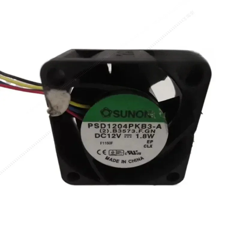 

W For SUNON PSD1204PKB3-A (2).B3573.F.GN DC 12V 1.8W 40X40X20Mm 4-Wire Server Cooling Fan