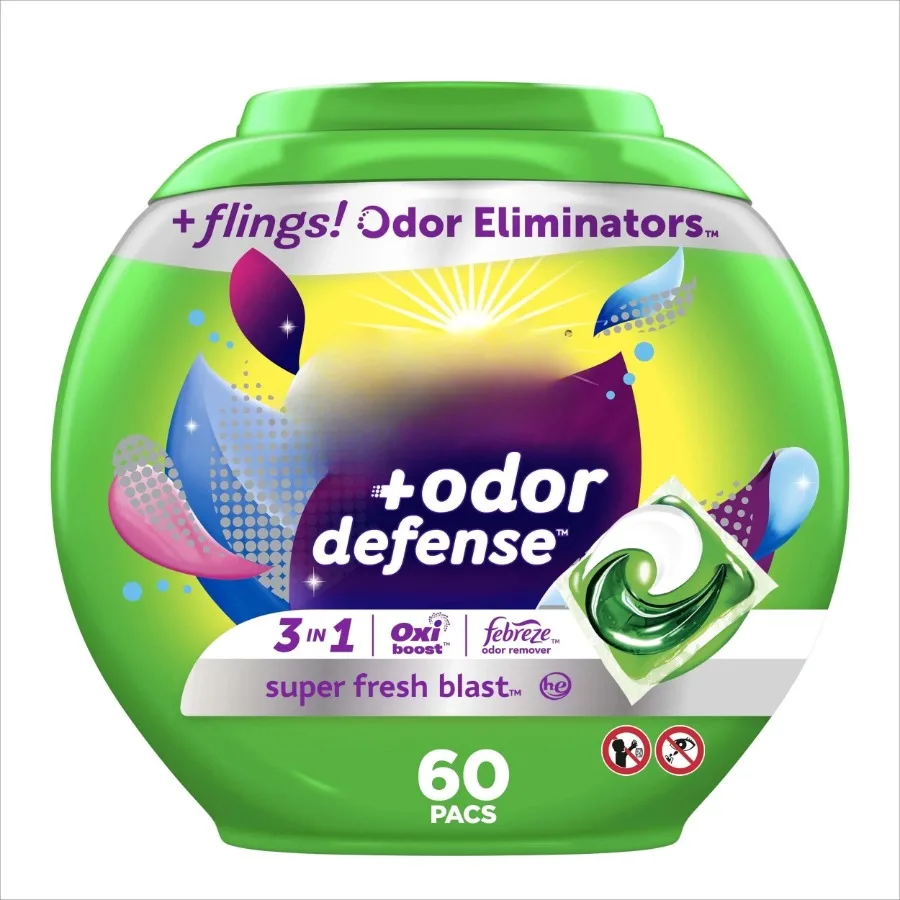 

Комплект стирального порошка, устойчивый к запаху