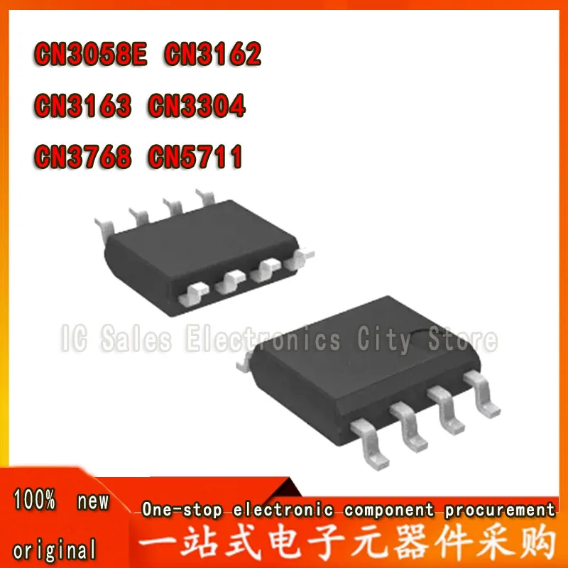 10Pcs New Original CN3058E CN3162 CN3163 CN3304 CN3768 CN5711 SOP-8