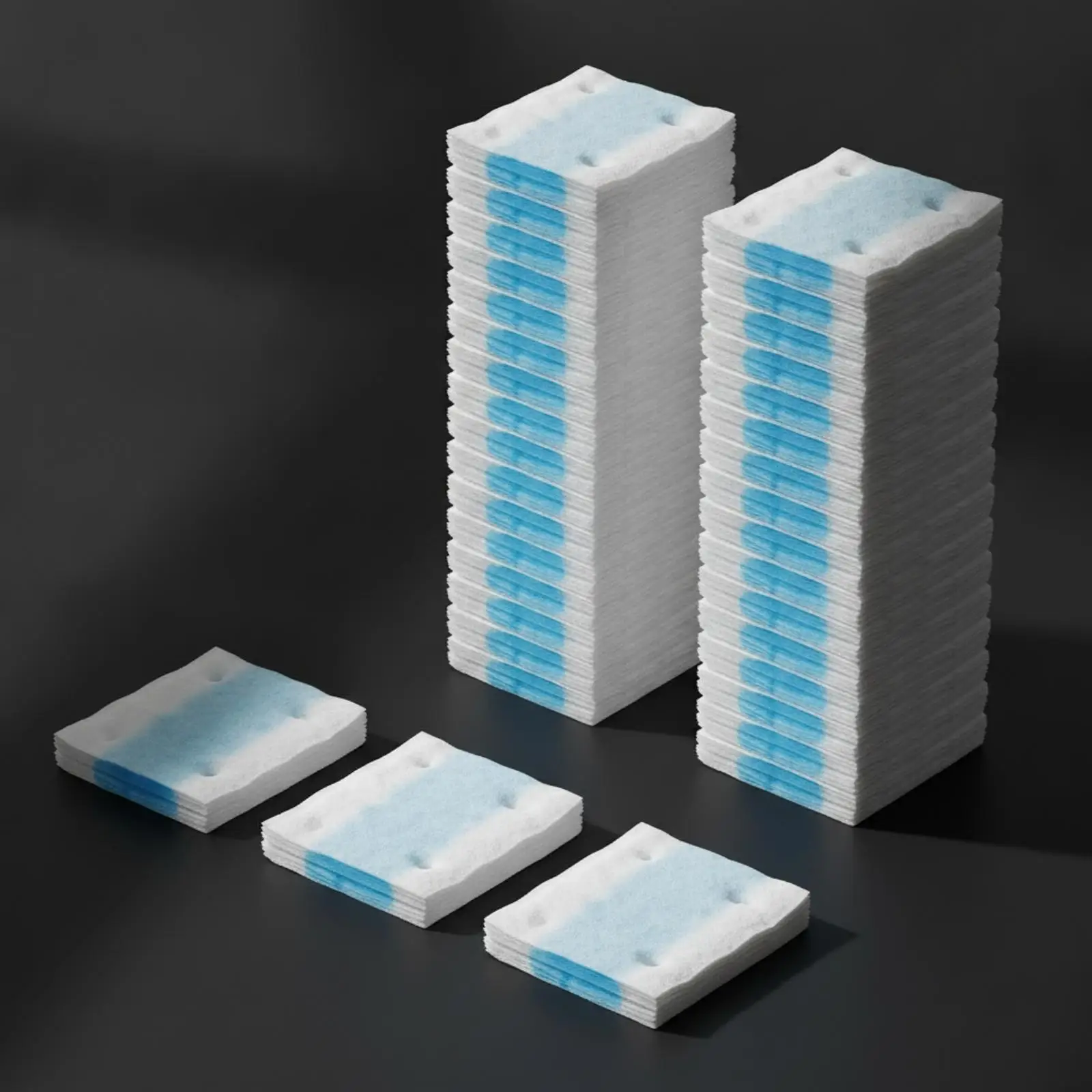 36 Pieces Toilet Cleaner Refill Pad Flushable Disposable Toilet Refill Pad Biodegradable Hygienic for Bathroom