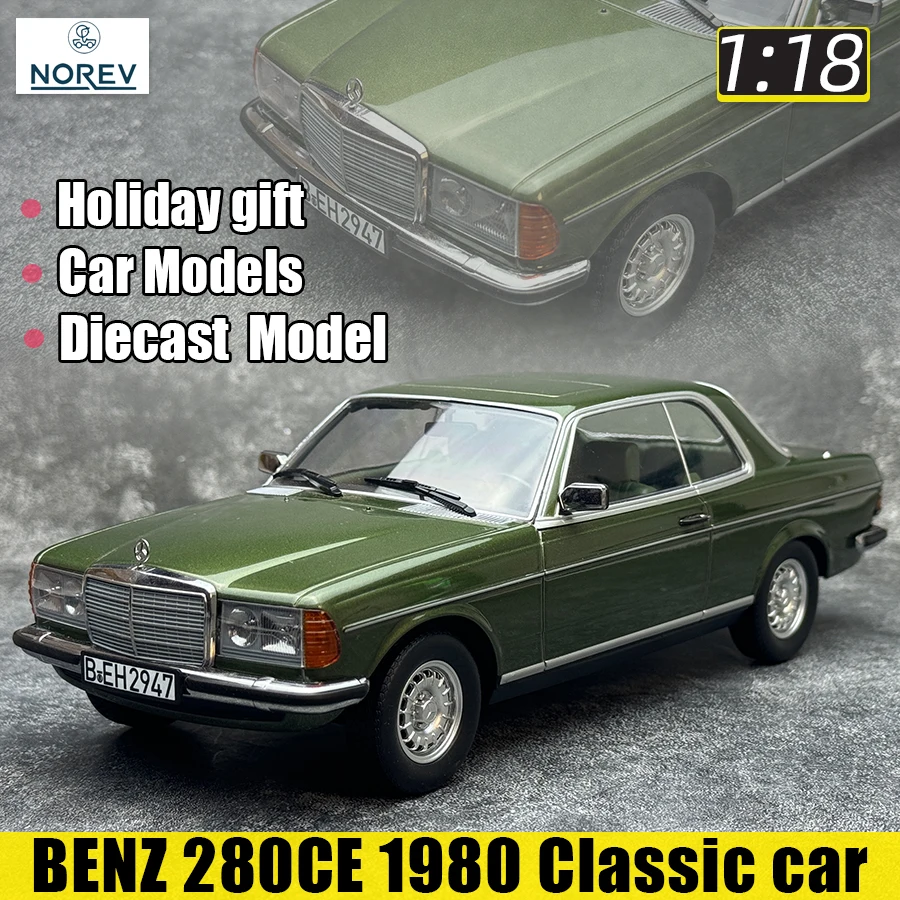 NOREV Druckgussmodell im Maßstab 1:18, Oldtimer 280CE 1980, Druckgussmodell, Automodell, statische