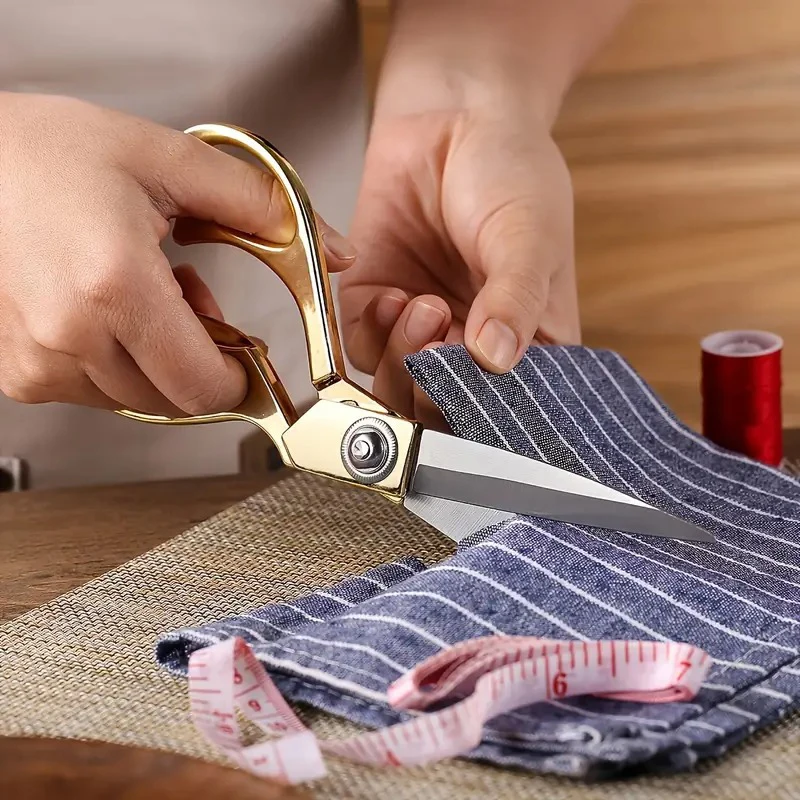 

Professional Heavy Duty Tailor Scissors Sharp Stainless Steel 8" Dressmaker Shears Multipurpose Fabric Scissors Sewing Craft