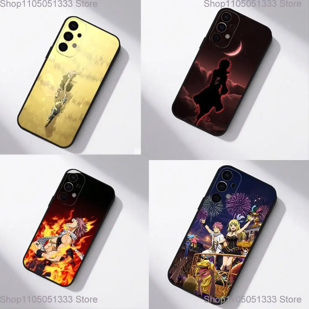 

Fairy Tail Natsu Dragneel Phone Case For Samsung S25,S24,S21,S22,S23,S30,Ultra,S20,Plus,Fe,Lite,5G Black Cover