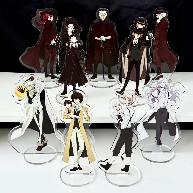 

Акриловая подставка Bungo Stray Dogs, двусторонняя акриловая подставка Bungo Stray Dogs, подарки в стиле аниме, подарок для друга, подарки на день рождения для нее