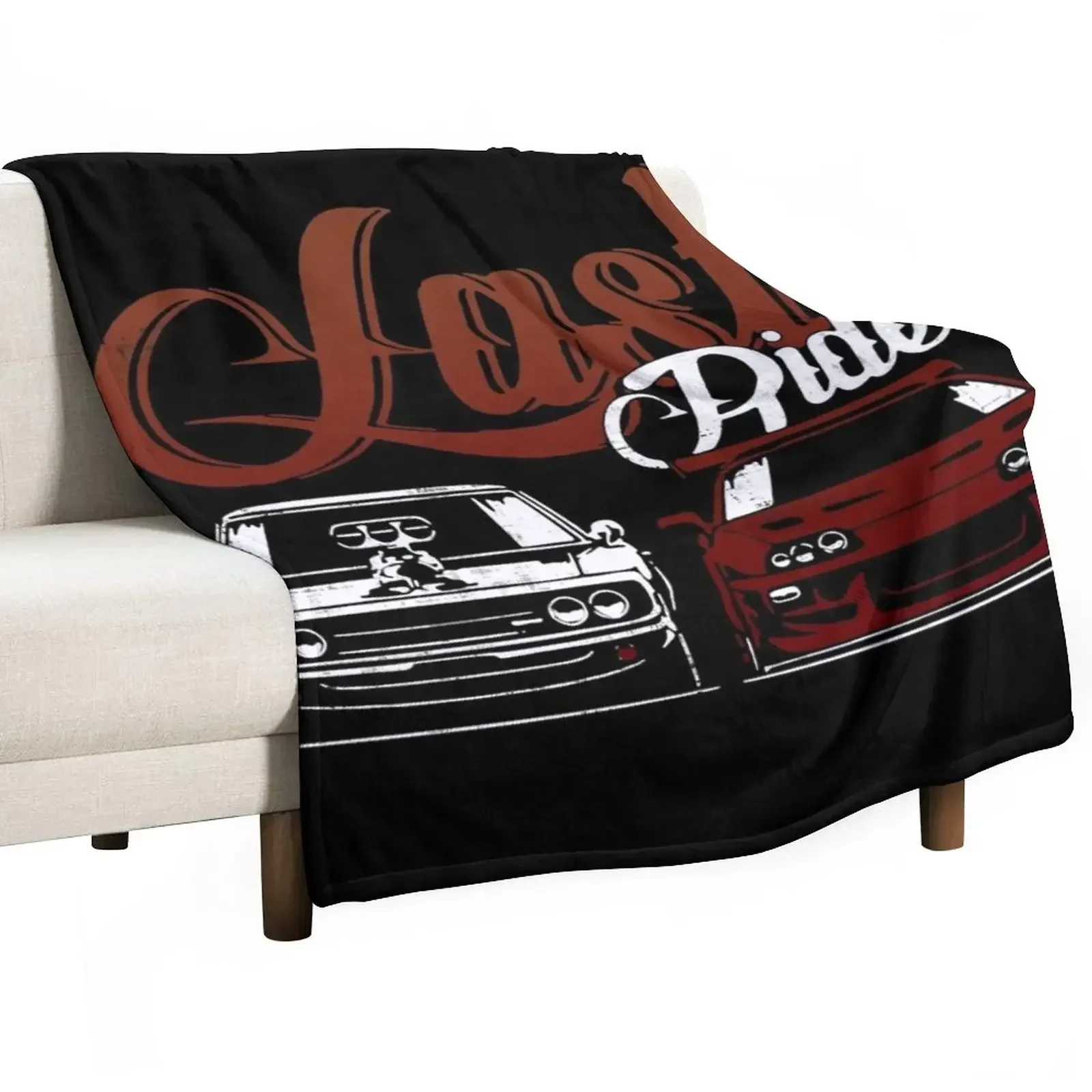 Last Ride Paul Walker Fast Furious Throw Blanket Sofas funny gift valentine gift ideas Plaid on the sofa Blankets