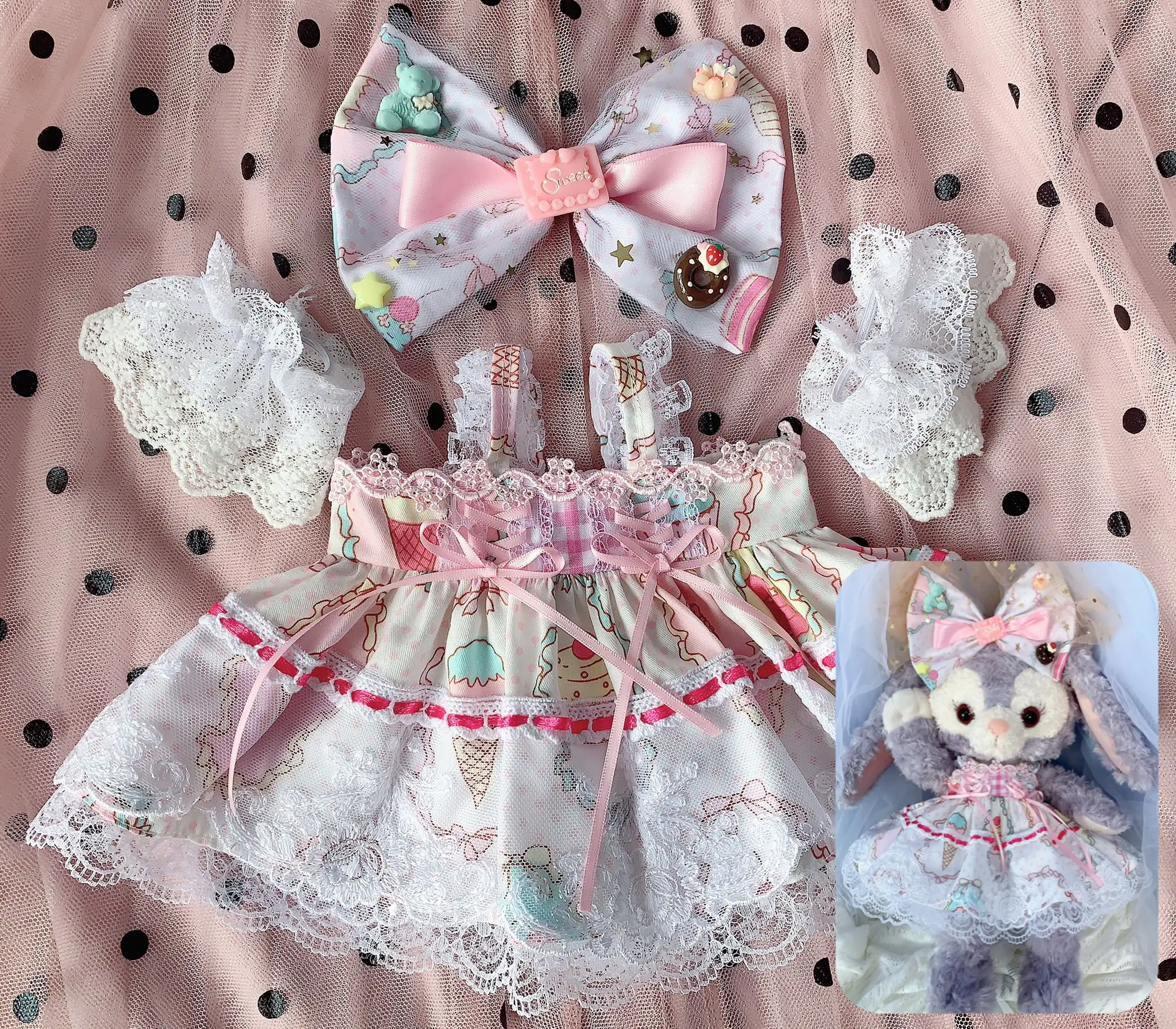 Blythe clothes 1/6  30cm Colorful candy skirt bjd toys dress (Fit for Pullip,Ob24, Licca)