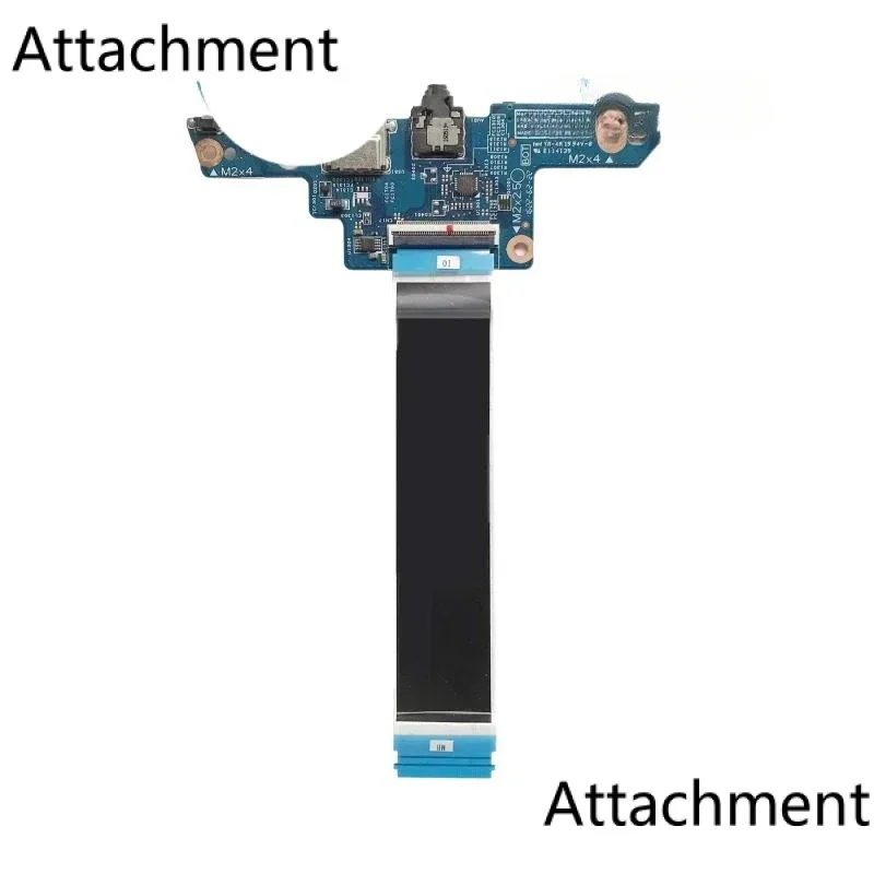 LSC for HP Envy x360 15t-aq2 M6-AQ laptop USB power button board with cable 856808-001 15875 1 15875-2 100% test