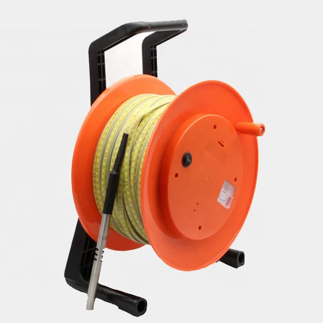 30-600 meter Steel Tape Water Level Meter Water Level Sounder Deep Well Borehole Underground Water Level Meter