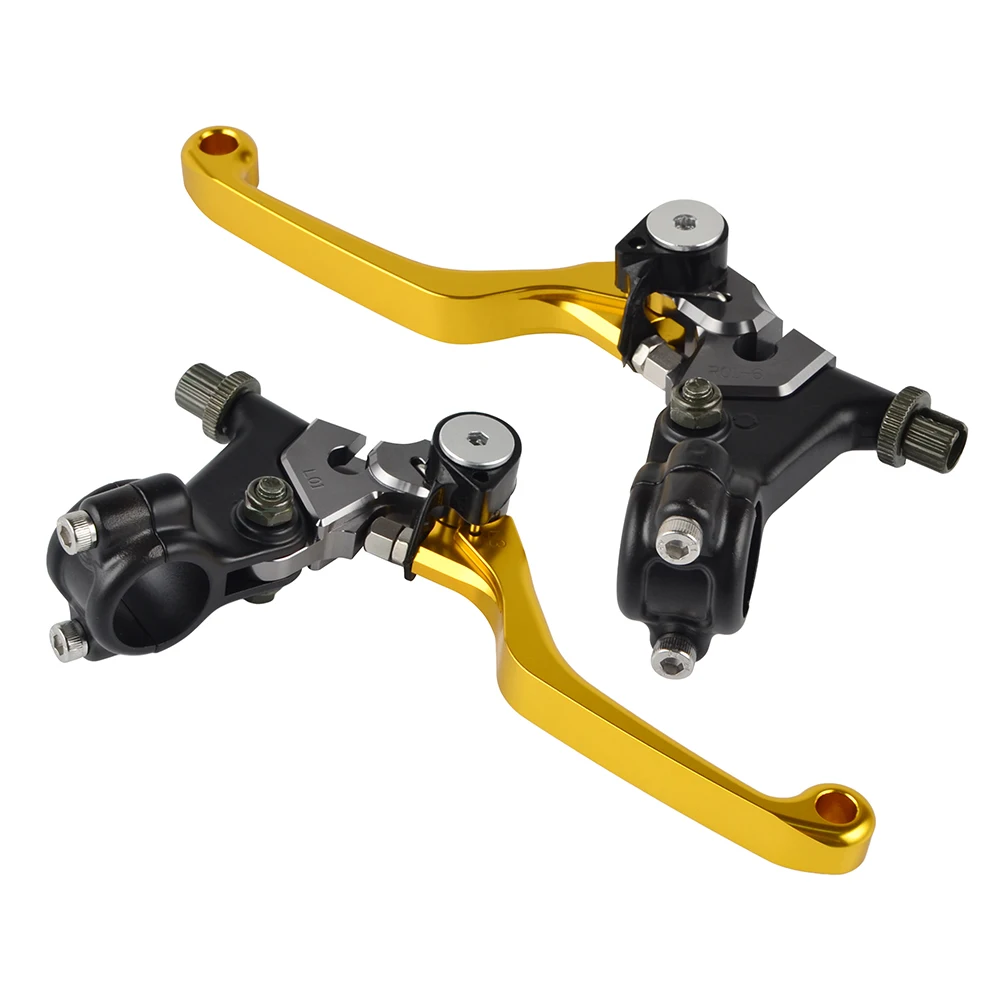 For Suzuki DR RM 125 DR DS PE RM TM TS 50 60 75 80 90 100 175 185 200 250 370 400 465 500 CNC Shorty Drum Brake Clutch Lever Kit view 5