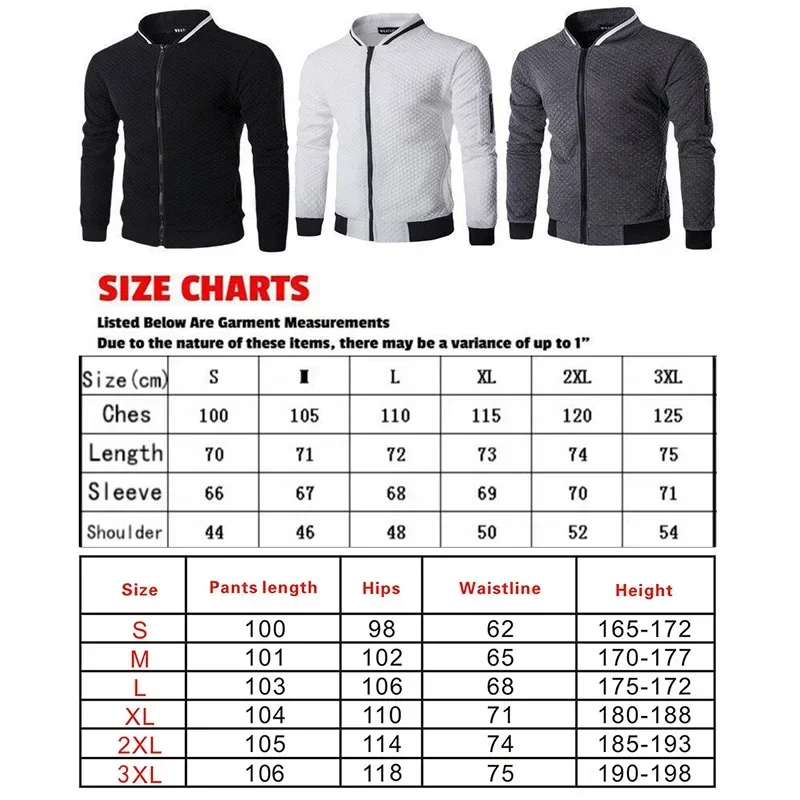 2024 Spring/Summer Golf Men\'s Wear Set Brand Fashion Zipper Jacket+Pants Two Piece Set Men\'s Casual Jogging Sports Wear Set