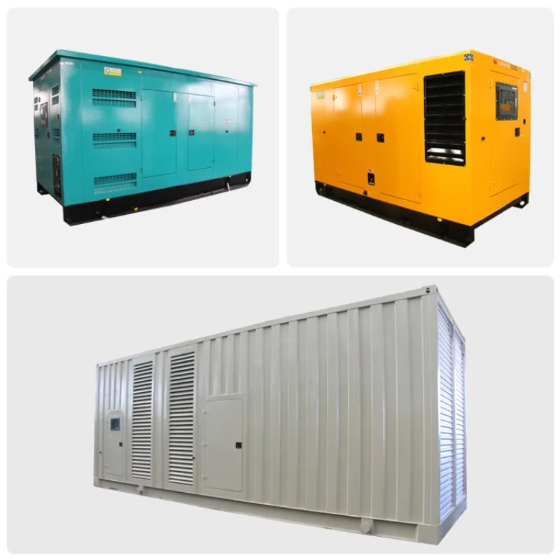 Generator, large 1000KW generator set frequency conversion high power