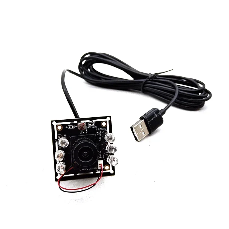 2MP Day Night Vision IR Led HD1080P USB Camera Module UVC Plug Play Driverless Webcam for Android Linux Windows Mac