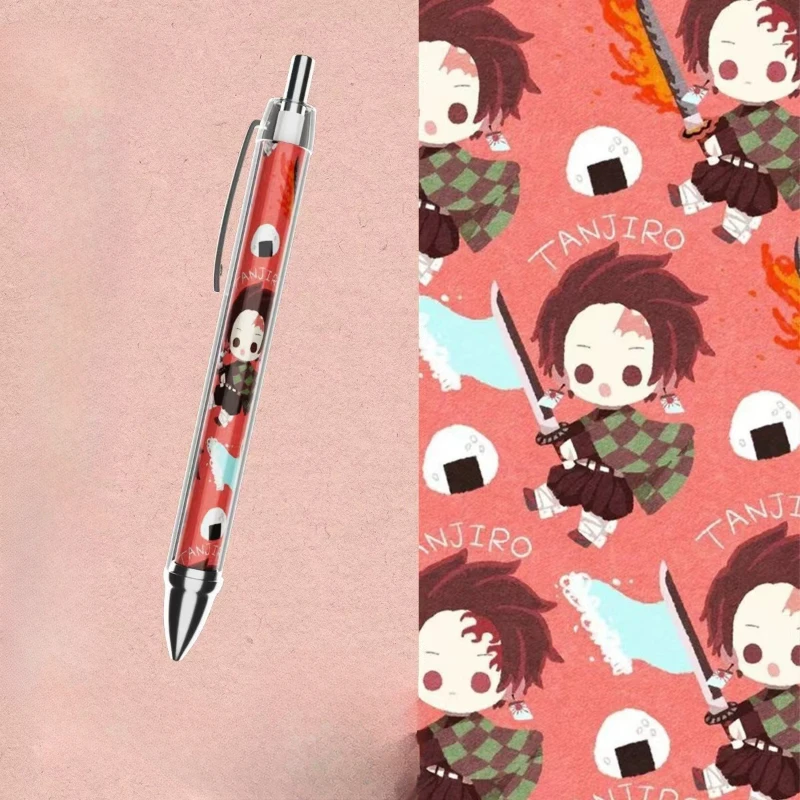 Kamado Tanjirou Kamado Nezuko Hashibira Inosuke Popular Anime Secondary Peripheral Q Version Cute Click Gel Pen School Supplies