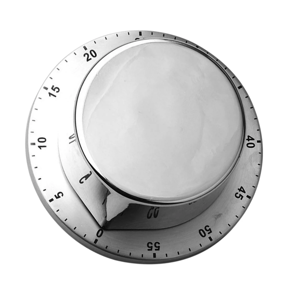 

Kitchen Timer Mechanical Countdown Timer for Baking Cooking Loud Alarm Stainless Steel ABS Material Easy Time Management Tool