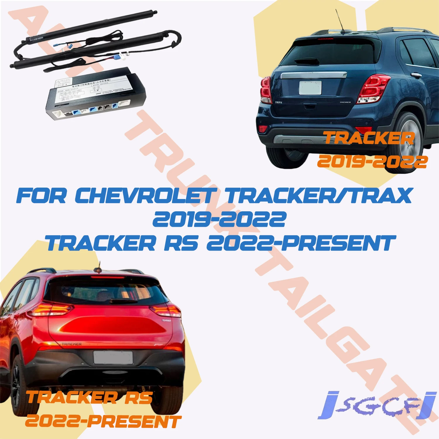 For Chevrolet Tracker/Trax Tracker RS 2019-present Car Power Trunk Lift Electric Hatch Tailgate Strut Auto Rear Door Actuator