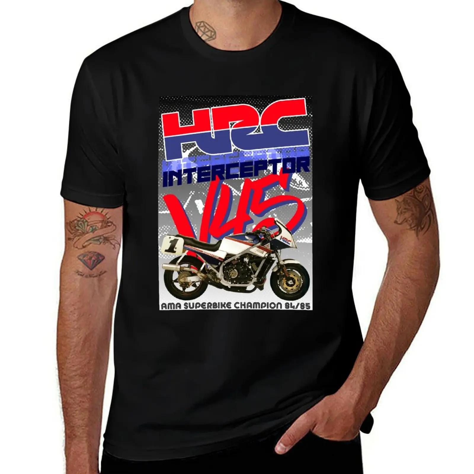 Men Women Vf750F Interceptor Cute Graphic Gift T-Shirt man t shirt cotton T-Shirt