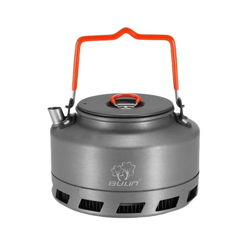 

BULin Portable Thermos Kettle Gathering Energy and Boiling Tea Pot Outdoor Travel Lightweight Hot Water Kettle