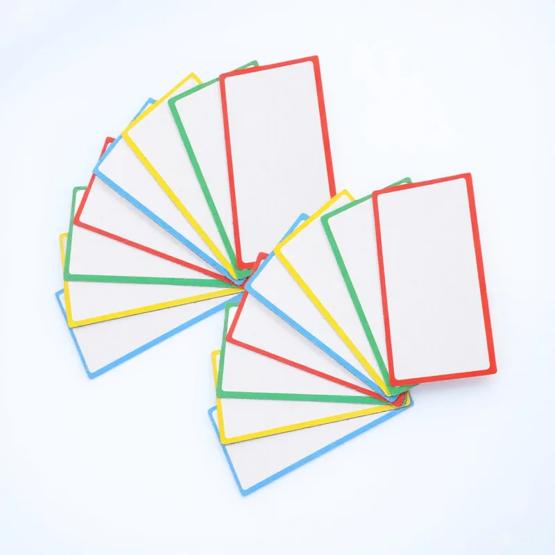 

36Pcs Magnetic Name Tags Reusable Dry Erase Labels Writable Magnets for Whiteboard Classroom Office Dry Erase Labels