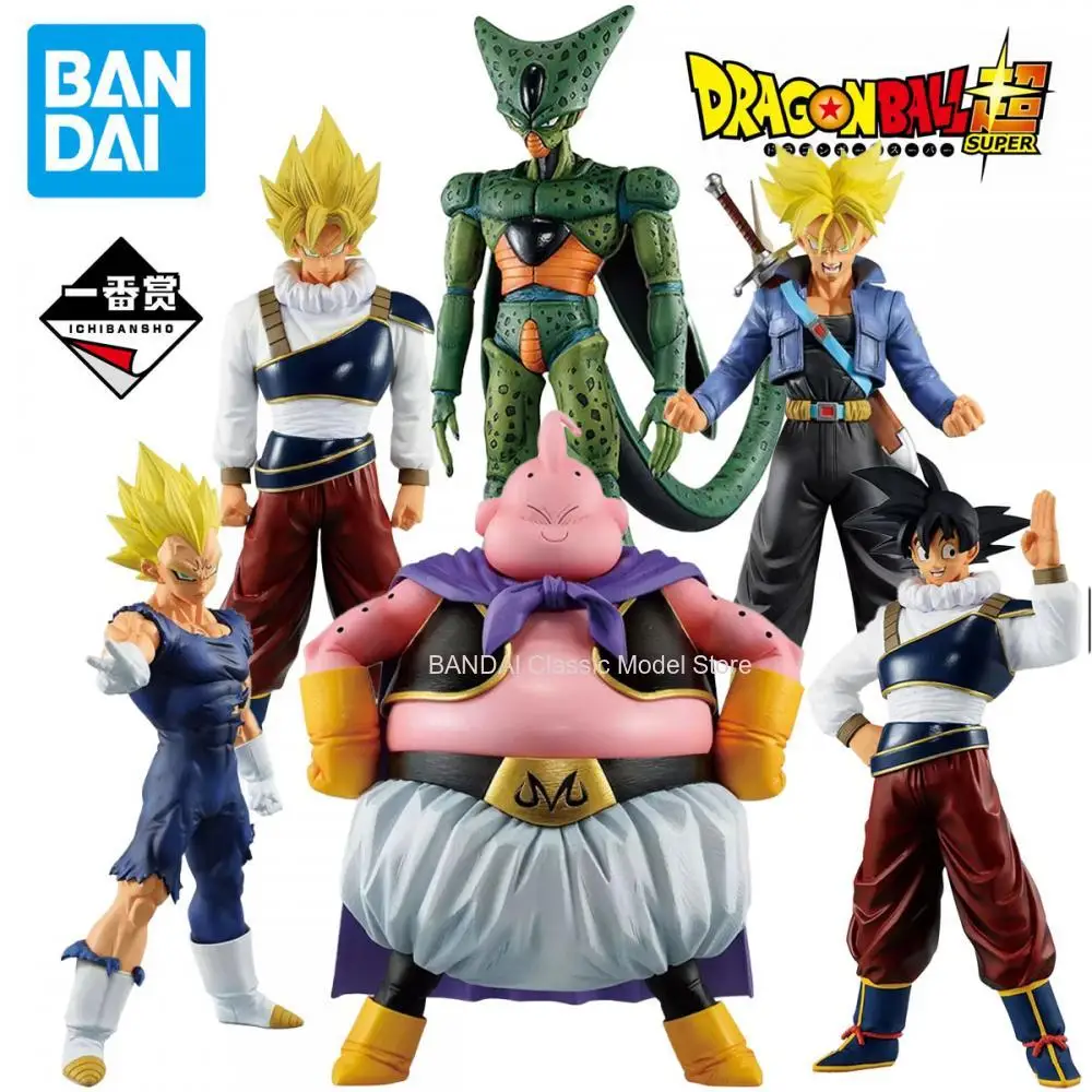 

BANDAI В наличии Ichiban Kuji Ultra Dragon Ball Z Son Gohan Piccolo Cell Goku Trunks Vegeta Buu Аниме Фигурки Модель Игрушки