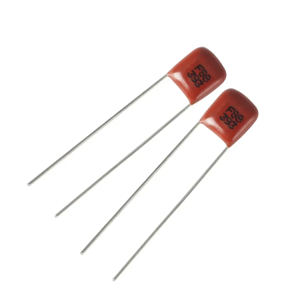 20PCS 100V CBB Capacitors 103J 0.01uF 223J 0.022uF 333J 0.033uF 393J 0.039uF 473J 0.047uF Polypropylene Film Capacitor Kits