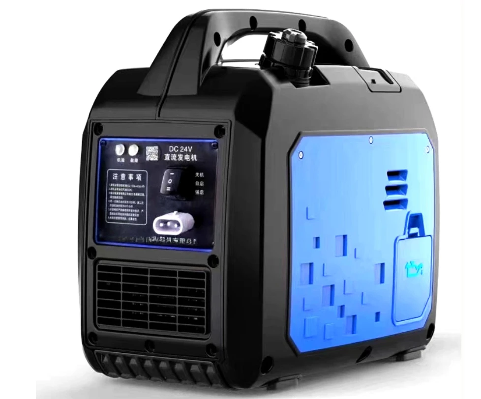 BB24V parking air conditioning automatic start stop  generator remote start DC truck RV camping small silent generator