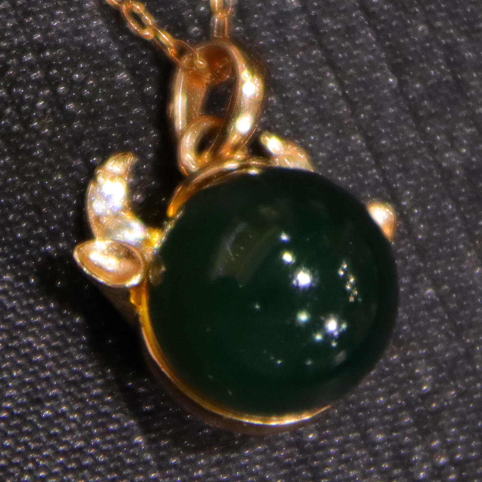 Sterling Silver Cute Bull Head Pendant with 15mm Natural Mexican Blue Amber for Necklace