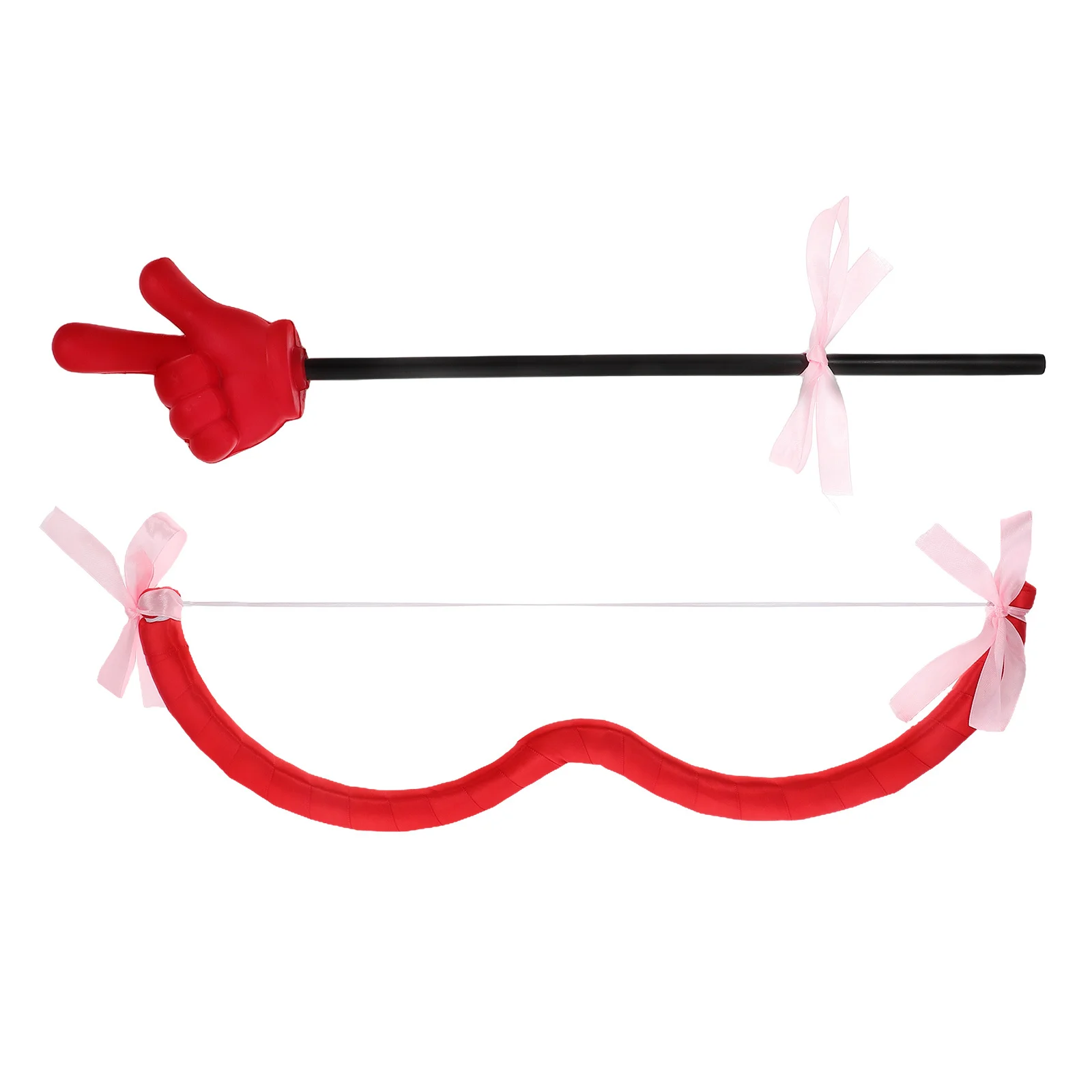 

1Set Cupid Costume Props Unique Masquerade Party Accessories Valentine Day Cosplay Kit Romantic Cupid Bow Arrows Props