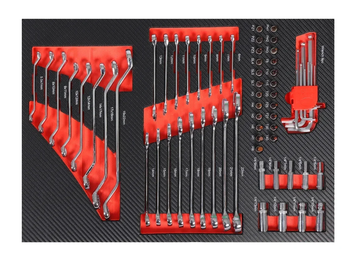 Professional 201 Pcs Cr-v Material Sockets Hand Mechanical Tool Sets With Any Combinations For Car Repair