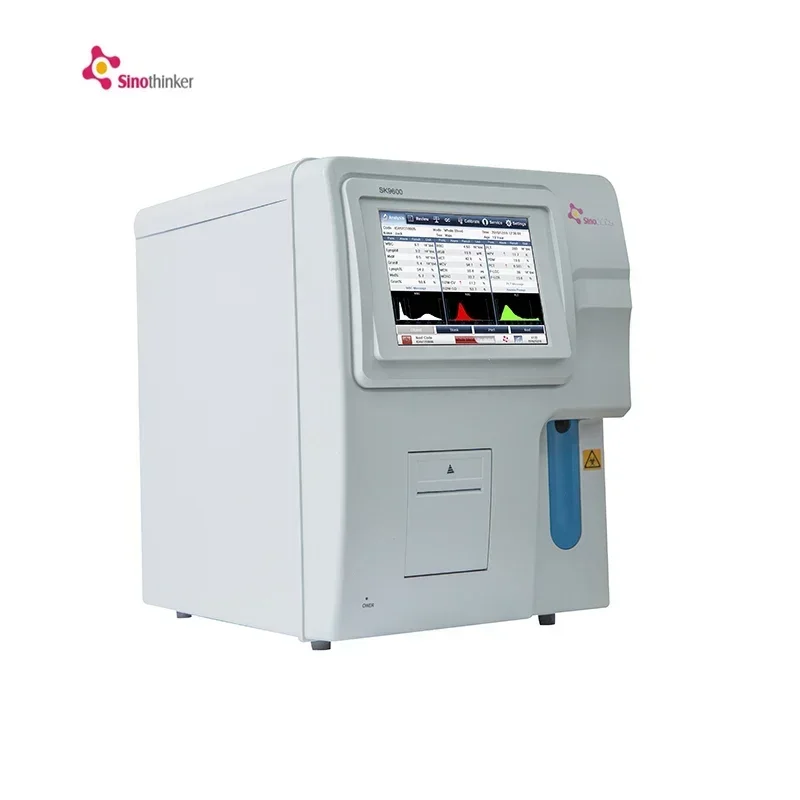 Sinothinker Hematology Analyzer Russian Language Touch screen Veterinary Cat Dog Full-auto Cell Blood Counter