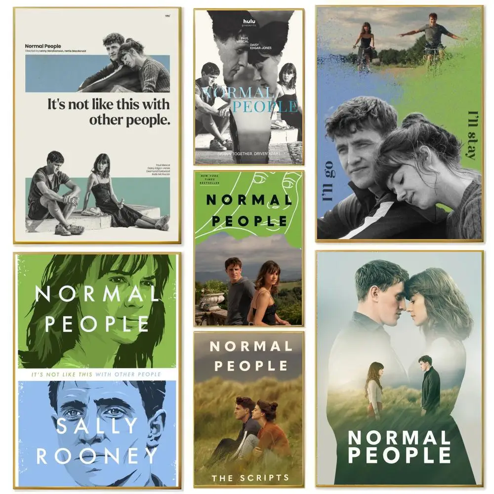 Drama N-Normal P-People Poster Wall art print art suitable for living room bedroom bar parlor home decor gift
