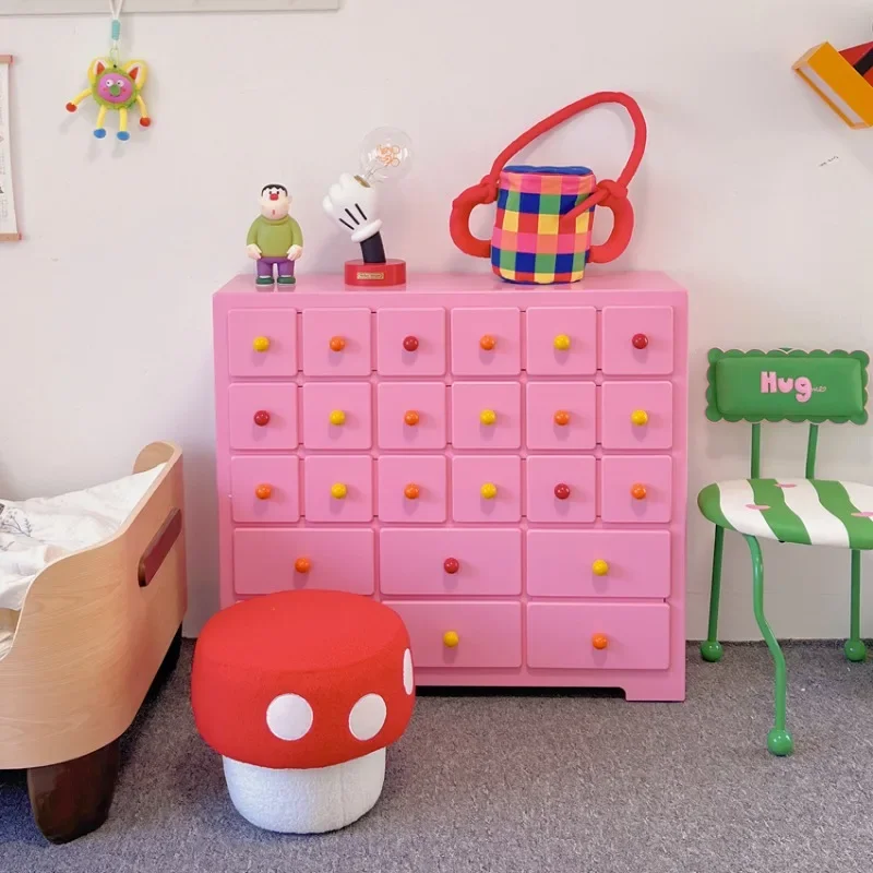 living room, chest of drawers, eleven-bucket entrance cabinet, all solid wood dining side cabinet, bedroom storage
