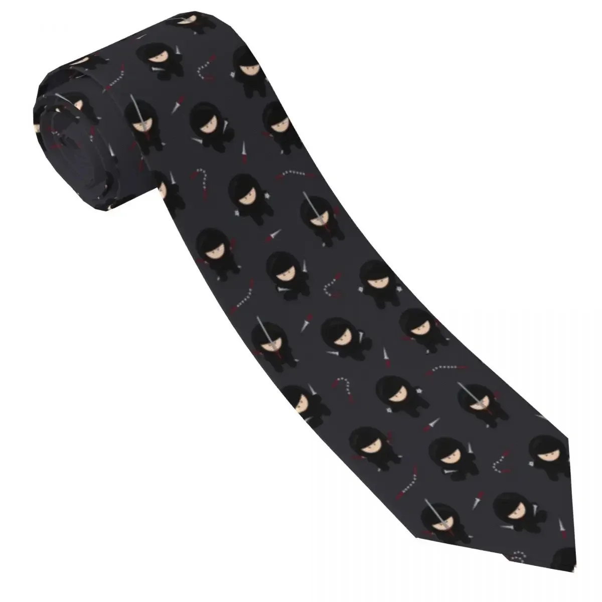 Mens Tie Slim Skinny Characters Necktie Fashion Free Style  for Party Wedding