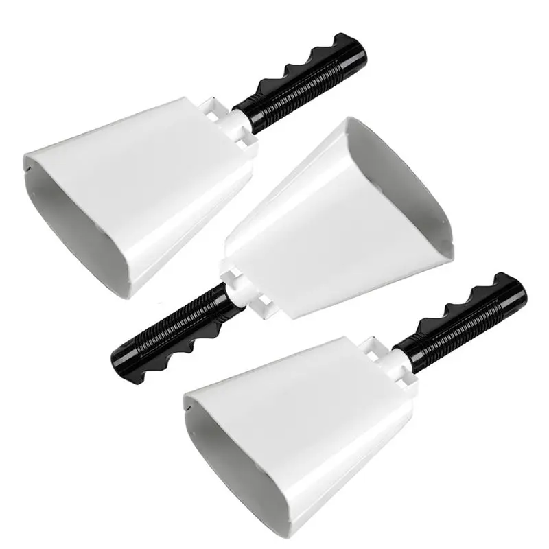 B48B-Handle Cowbell, Ranch Sports Events, Football Game Partys Cheering Cowbell, Hand Bell Cheering Bell