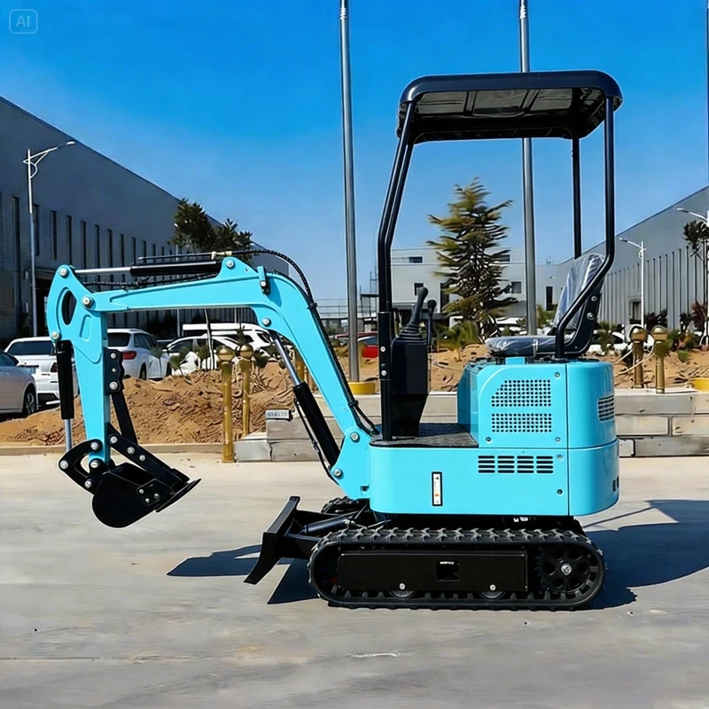 

Мини-экскаватор 1.2/1.8 тонны с двигателем YANMAR, стандарт EPA/Euro 5, многофункциональный дизельный экскаватор для строительных работ в Европе.