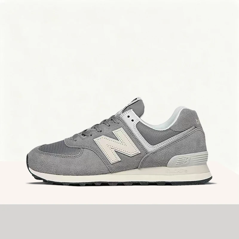 New Balance NB574 Unisex Gray Low-Top Runners – Retro Casual Versatile Stylish Sole & Comfortable Durable Fit U574UL2