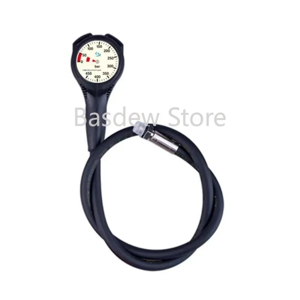 

Original Luminous White One-Piece Watch Black Barometer Diving Residual Pressure Diving Pressure Gauge