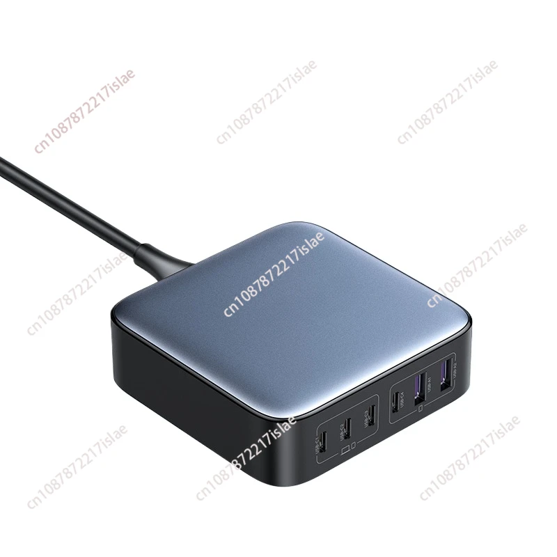 

Зарядное устройство с кабелем USB C на C, 200 Вт, 6 портов