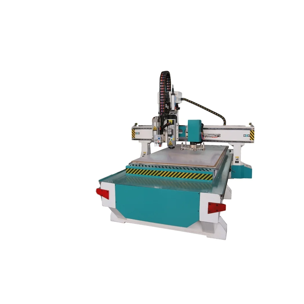 ATC Disc Auto Tool Changer CNC Router - Panel Furniture CNC Cutting Machine - Solid Wood and Acrylic Board CNC Carving Machine