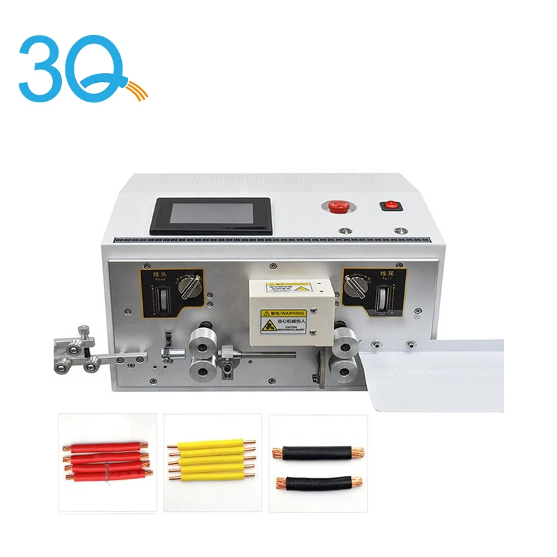 آلة قطع وتجريد الأسلاك الأوتوماتيكية الكهربائية 3Q / آلة تجريد الكابلات / آلة تعرية قطع الأسلاك #3