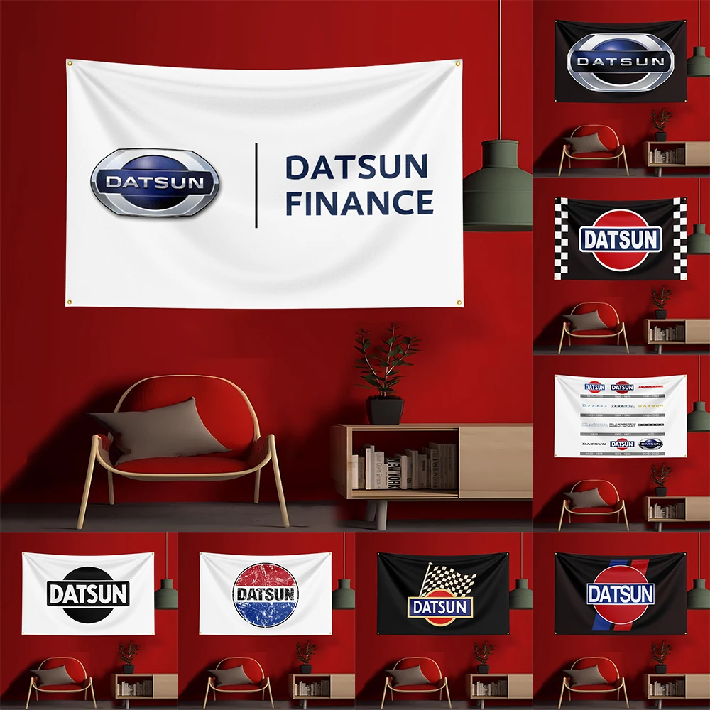 

3X5 FT D-Datsunes Game Flag Polyester Printed Party Flag for Garage Room Decoration