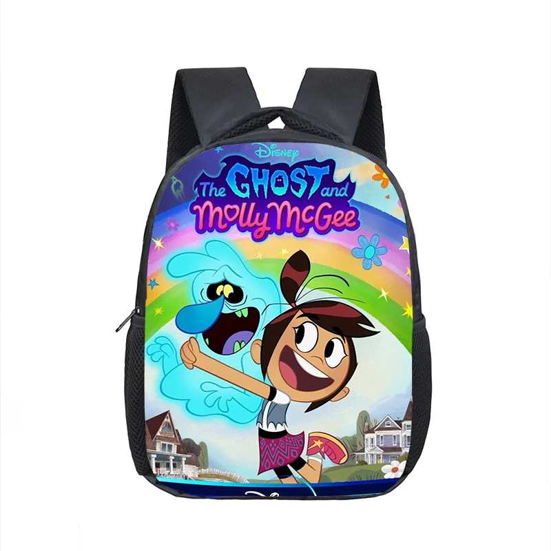 

12 inch Disney The Ghost And Molly Mcgee Kindergarten Backpack Children School Bag Toddler Bag for Kids School Bookbags Gift