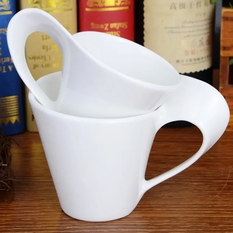 European Ceramic 200ml Coffee Cup Espresso Coffee Cup Home Mug Creative Couple Breakfast Cup Milk Cup 90ml Art Tea Cup Set