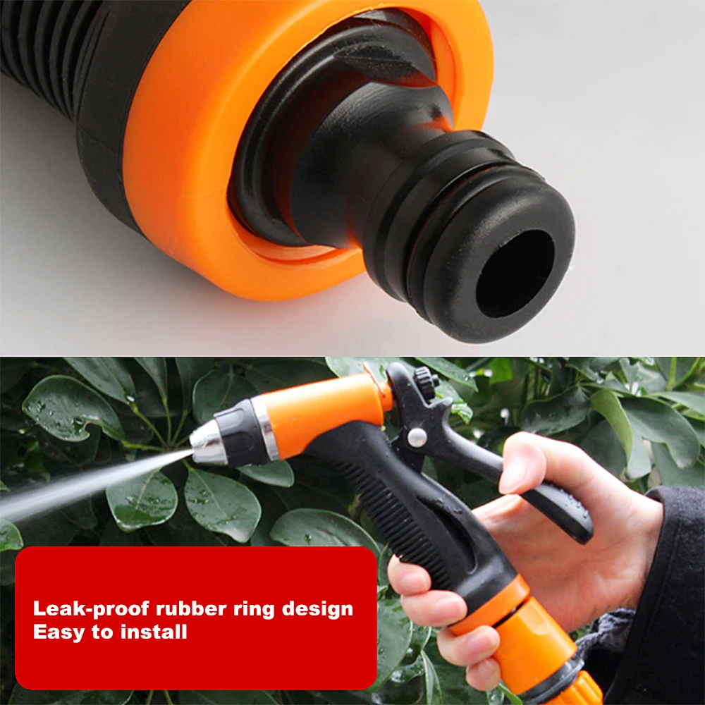 High Pressure Water Spray Gun Copper Nozzle Garden with 20ft Hose Pipe for Lawn Car Wash
