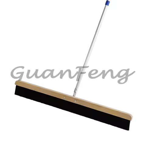 Concrete Finished Brooms with High Quality Handles Bridge Deck Pavement Carving Anti-skid Brushes