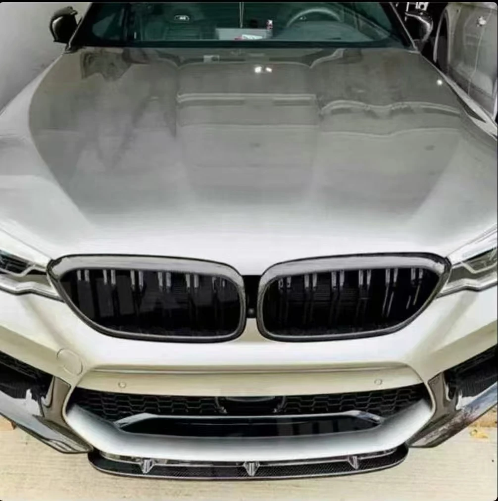 

For 2018-2020 BMW F90 M5 | Premium Dry Carbon Fiber Small Front Lip Spoiler | Lightweight & Easy Installation