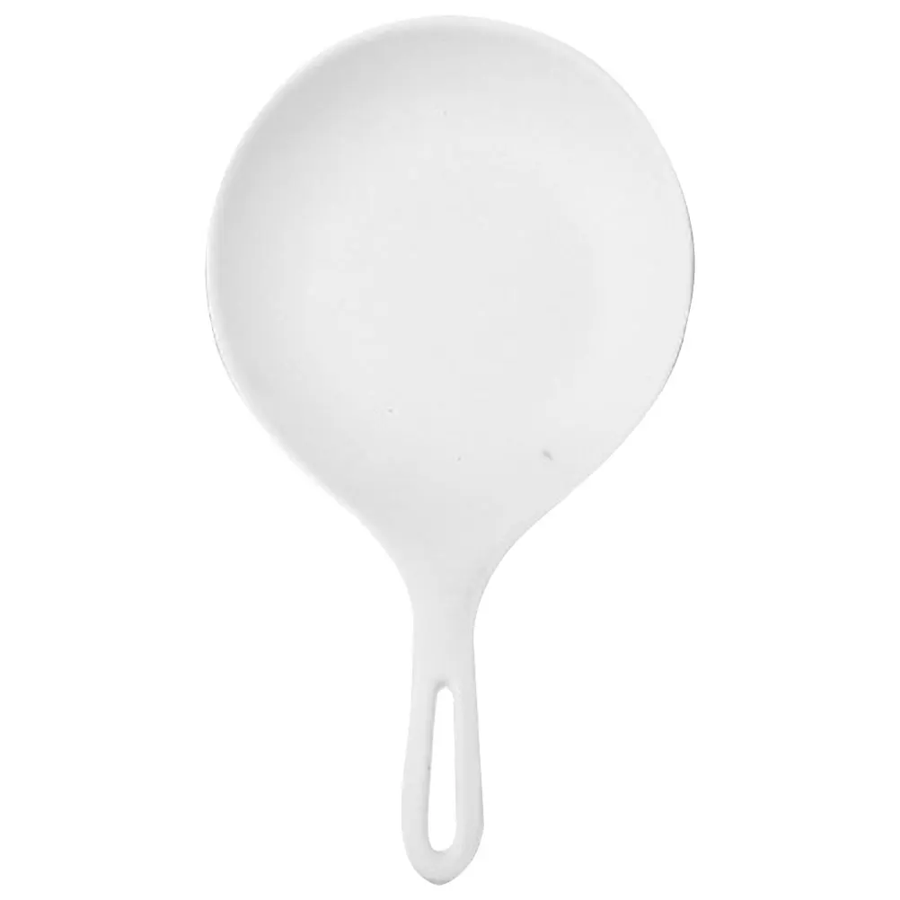 

Food Serving Tray Plate with Handle Smooth Edges Microwave Oven Safe Ideal for Parties Weddings Events