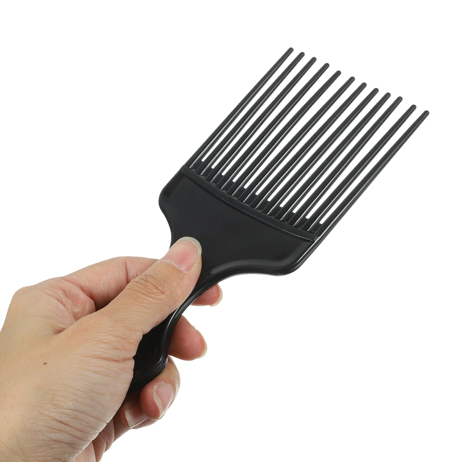 3pcs Large Wide Tooth Comb Hair Detangling Comb Hairdressing Rake Combs Slick Styling Hair (Black) wide comb