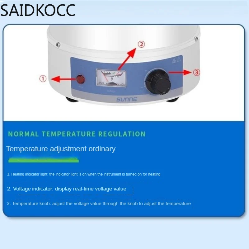 Heating mantle intelligent temperature control Magnetic stirrer temperature regulating heating jacket in laboratory 100-500ml